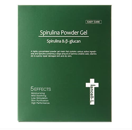 스피룰리나 파우더 겔 1BOX (50g x 10ea) (진정수분 필오프팩)