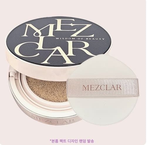 메즈클라 스킨케어 에어핏 커버쿠션 21호 본품 색상 랜덤 발송