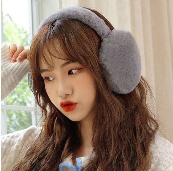 멜로우 포근한 여성 귀도리 겨울 방한 귀마개 4가지 색상 (화이트,블랙,밀크티,그레이)